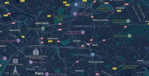 Carte de Bobigny et de ses quartiers sensibles